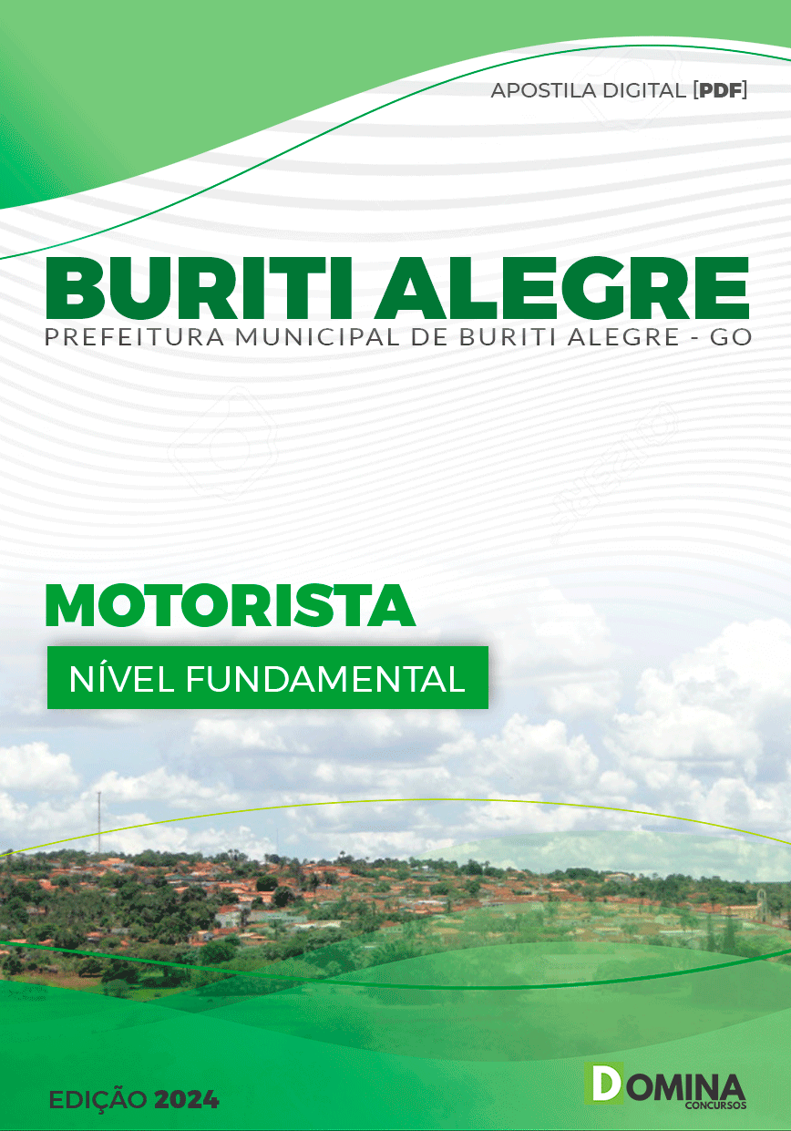 Apostila Pref Buriti Alegre GO 2024 Motorista
