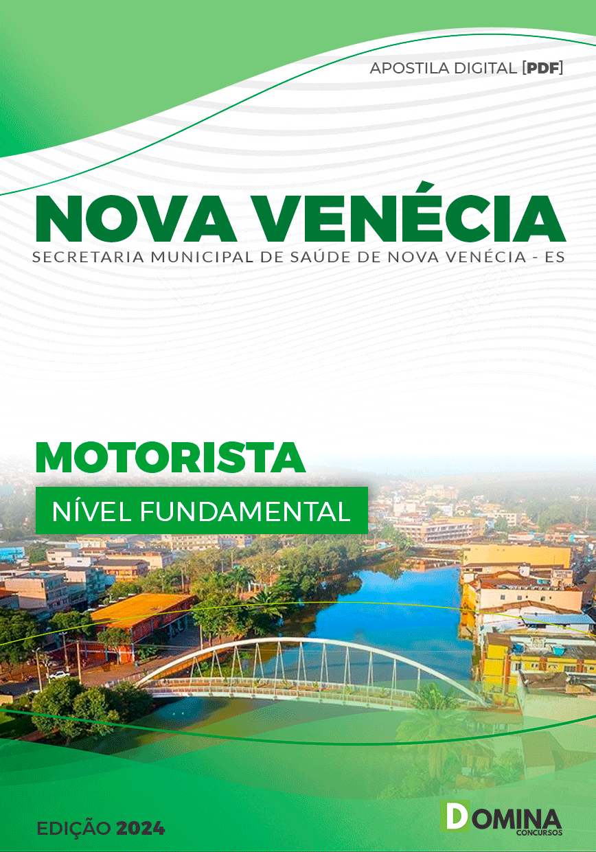 Apostila SMS Nova Venécia ES 2024 Motorista