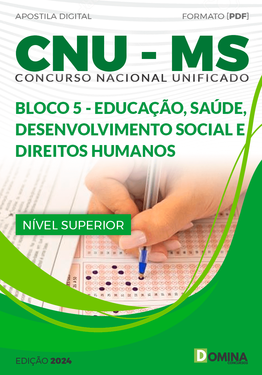 Apostila CNU MS MS 5 Educação Saúde Desenvolvimento