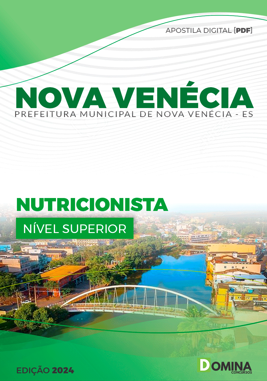 Apostila Pref Nova Venécia ES 2024 Nutricionista
