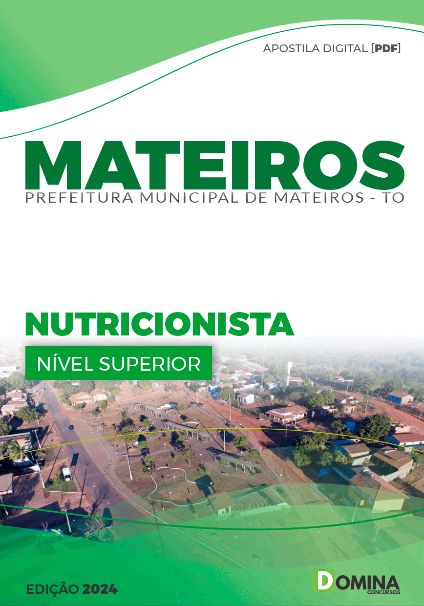 Apostila Pref Mateiros TO 2024 Nutricionista
