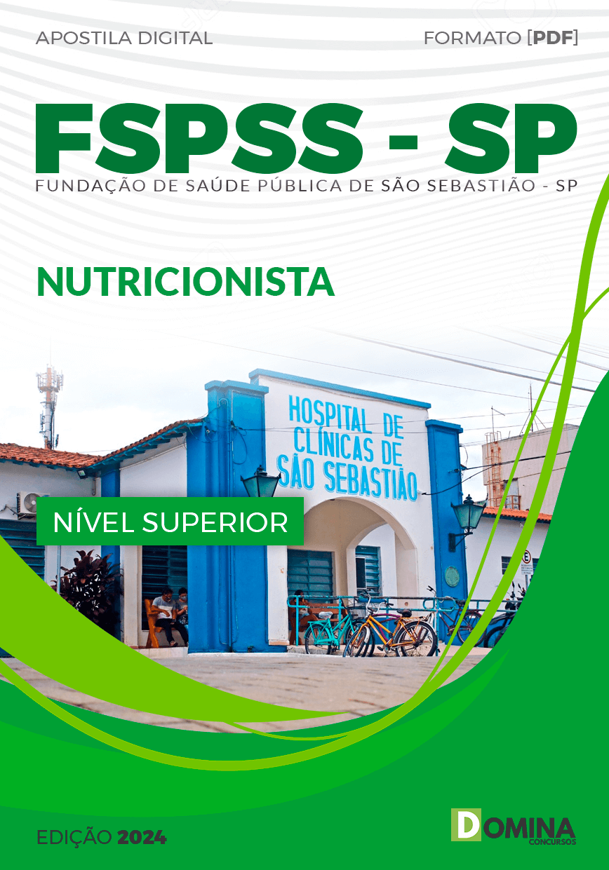 Apostila FSPSS SP 2024 Nutricionista