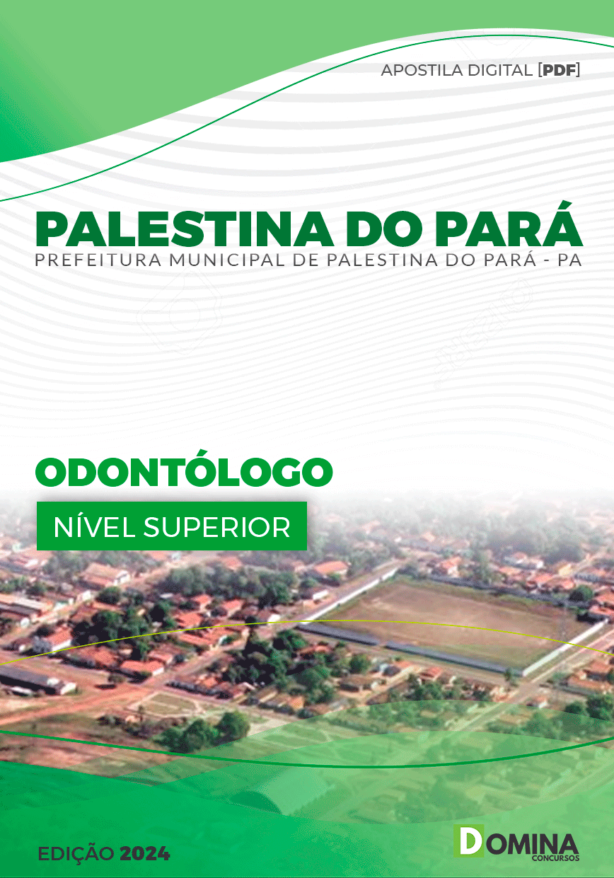 Apostila Pref Palestina PA 224 Odontólogo