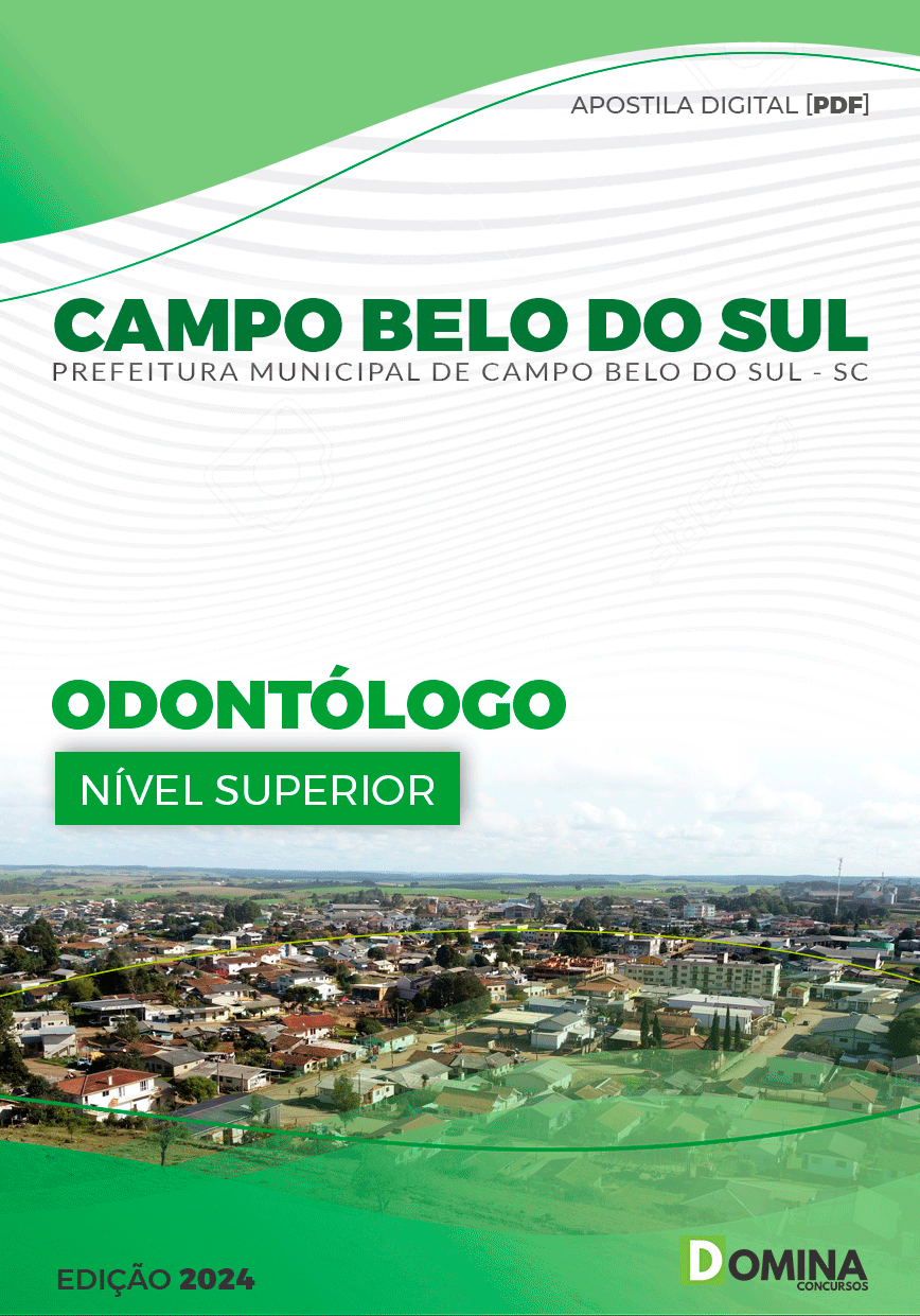 Pref Campo Belo do Sul SC 2024 Odontólogo