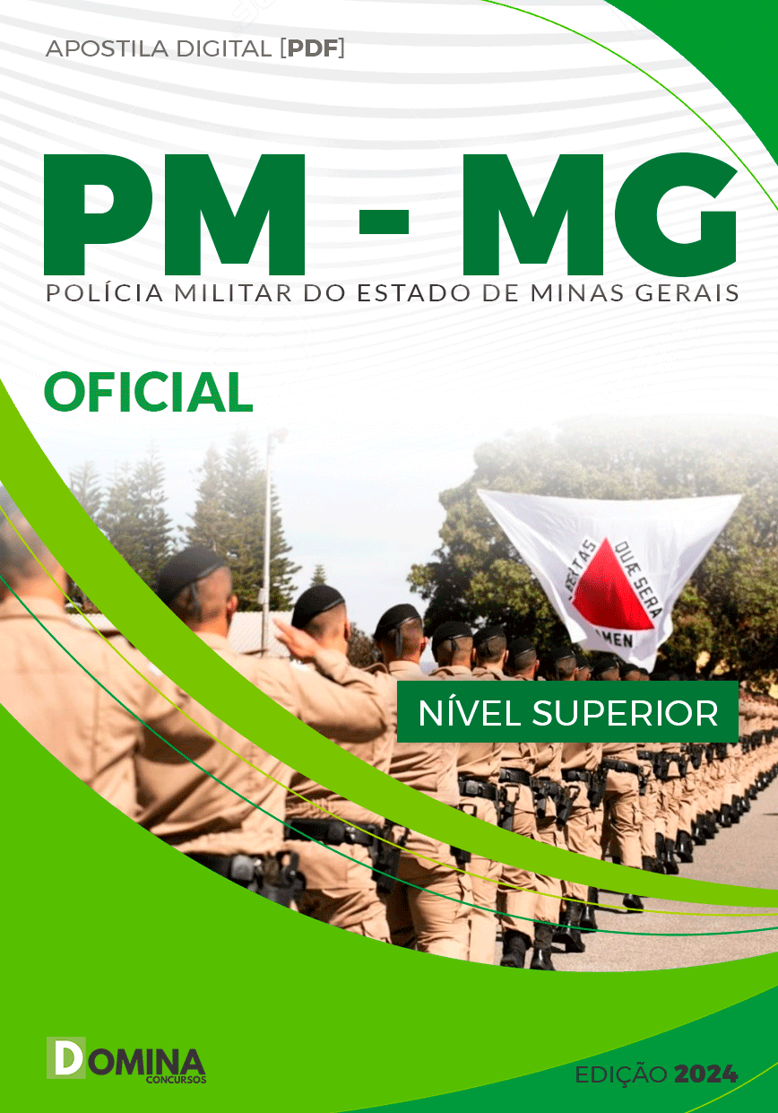 Apostila Concurso PM MG 2024 Oficial