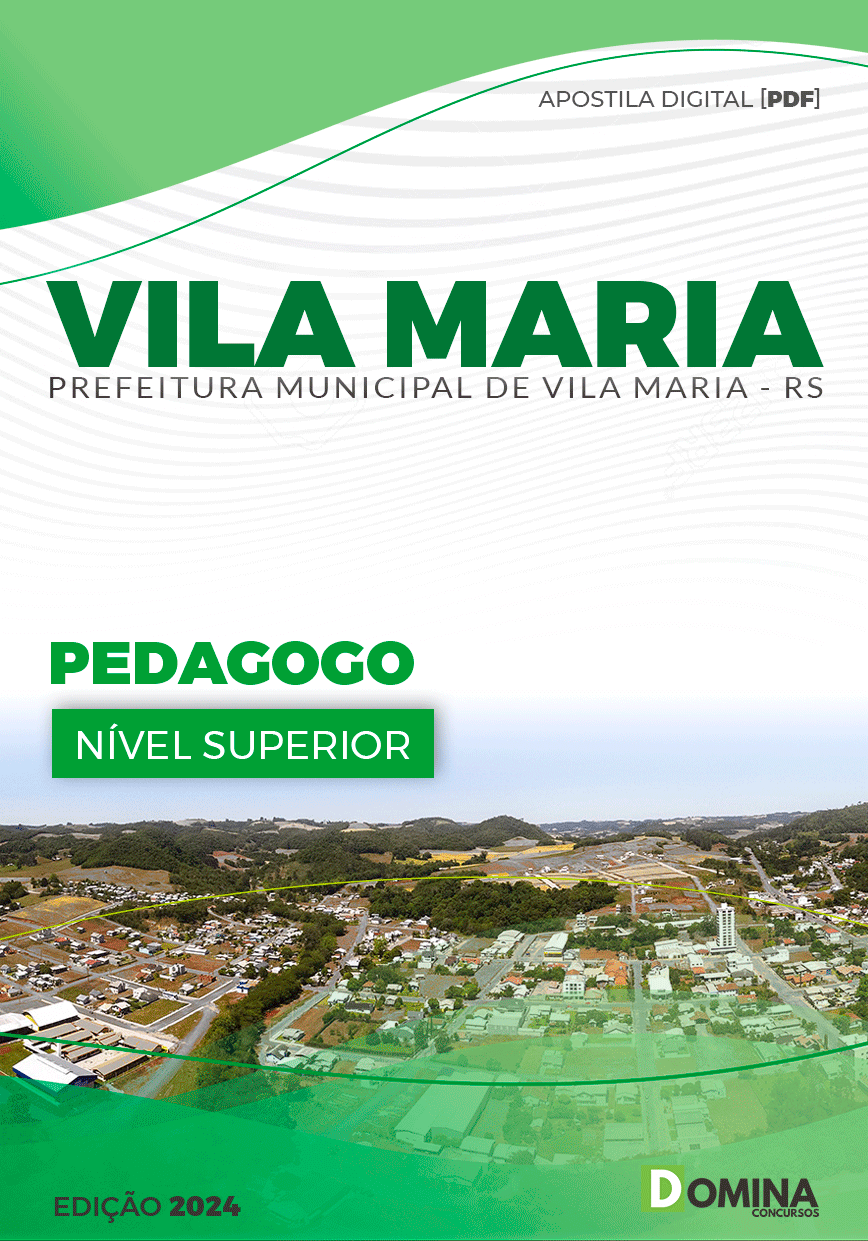 Apostila Pref Vila Maria RS 2024 Pedagogo