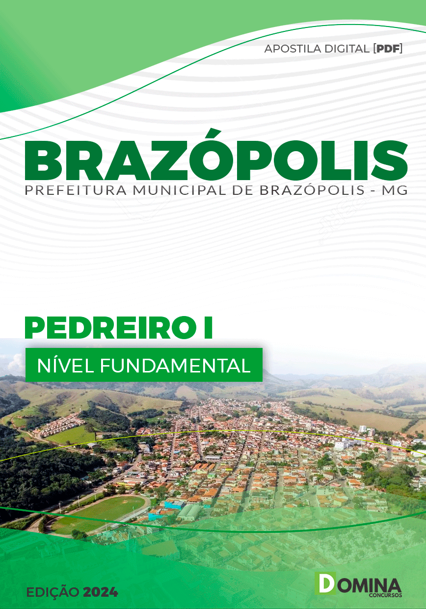 Apostila Pref Brazópolis MG 2024 Pedreiro I