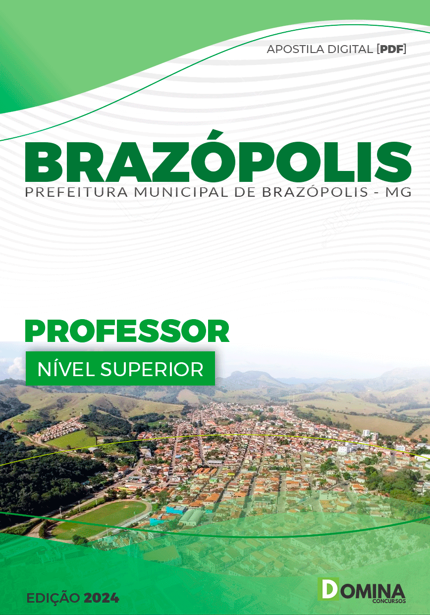 Apostila Pref Brazópolis MG 2024 Professor