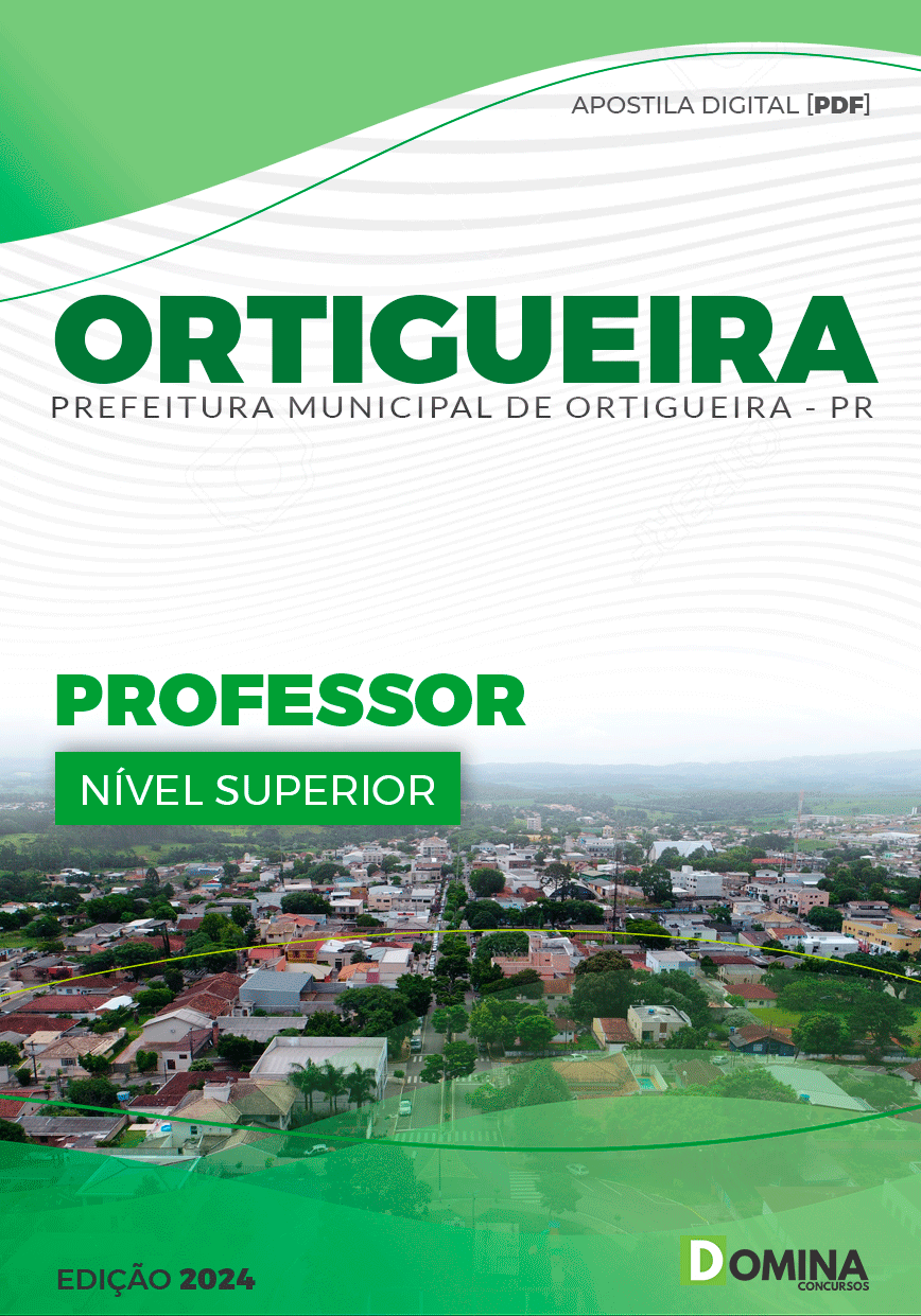 Apostila Pref Ortigueira PR 2024 Professor