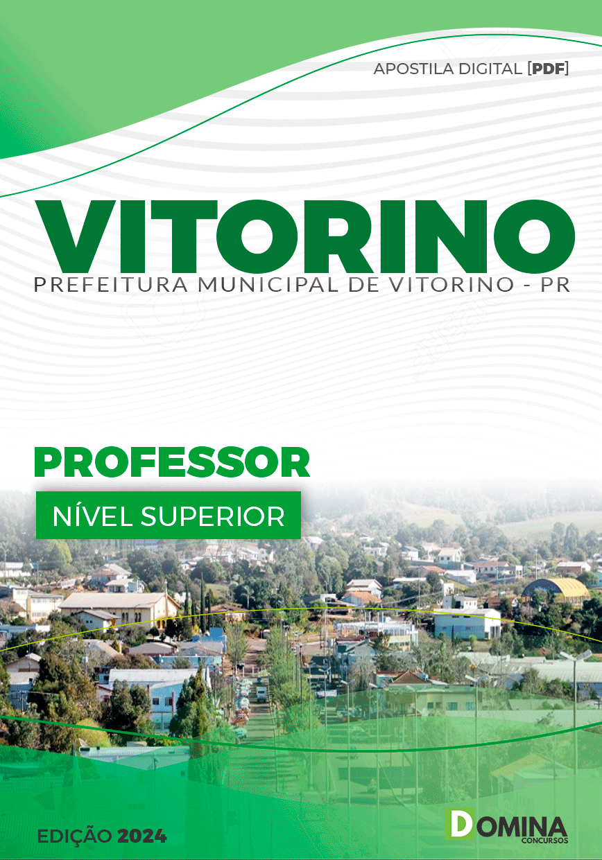 Apostila Pref Vitorino PR 2024 Professor