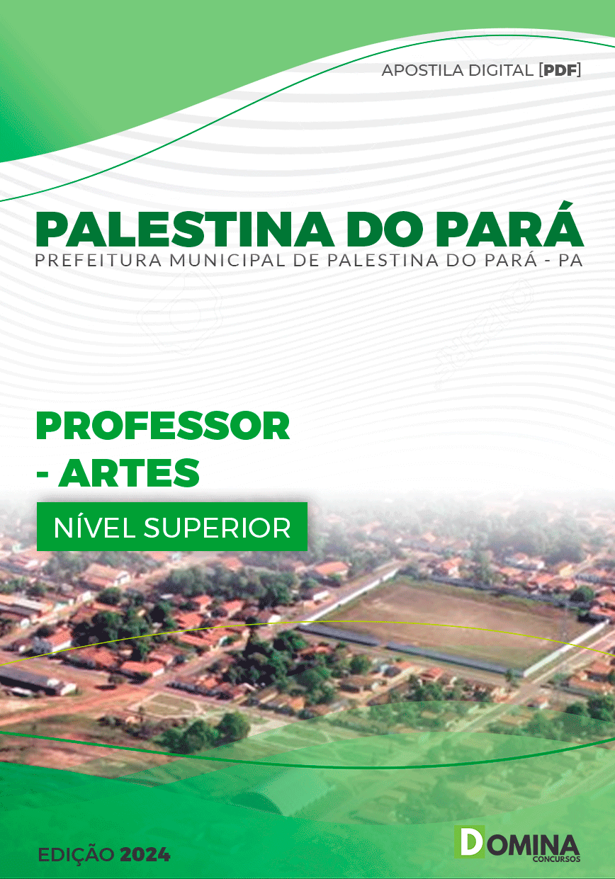 Apostila Pref Palestina PA 224 Professor Artes