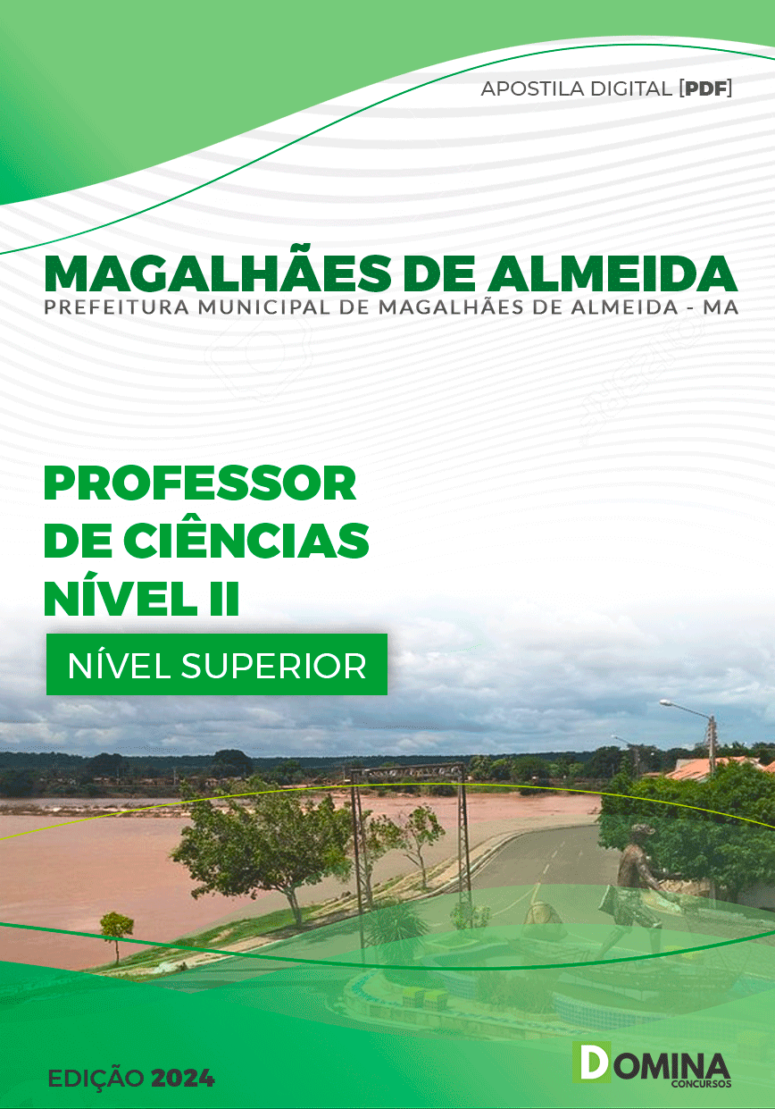 Apostila Pref Magalhães de Almeida MA 2024 Professor II Ciências
