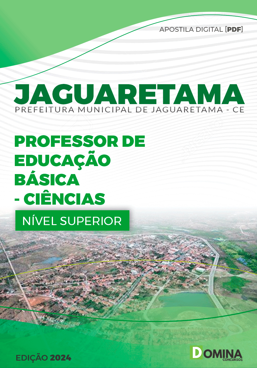 Apostila Pref Jaguaretama CE 2024 Professor Ciências