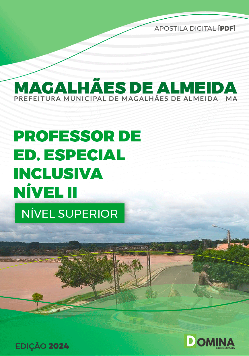 Apostila Pref Magalhães de Almeida MA 2024 Professor Educação Especial