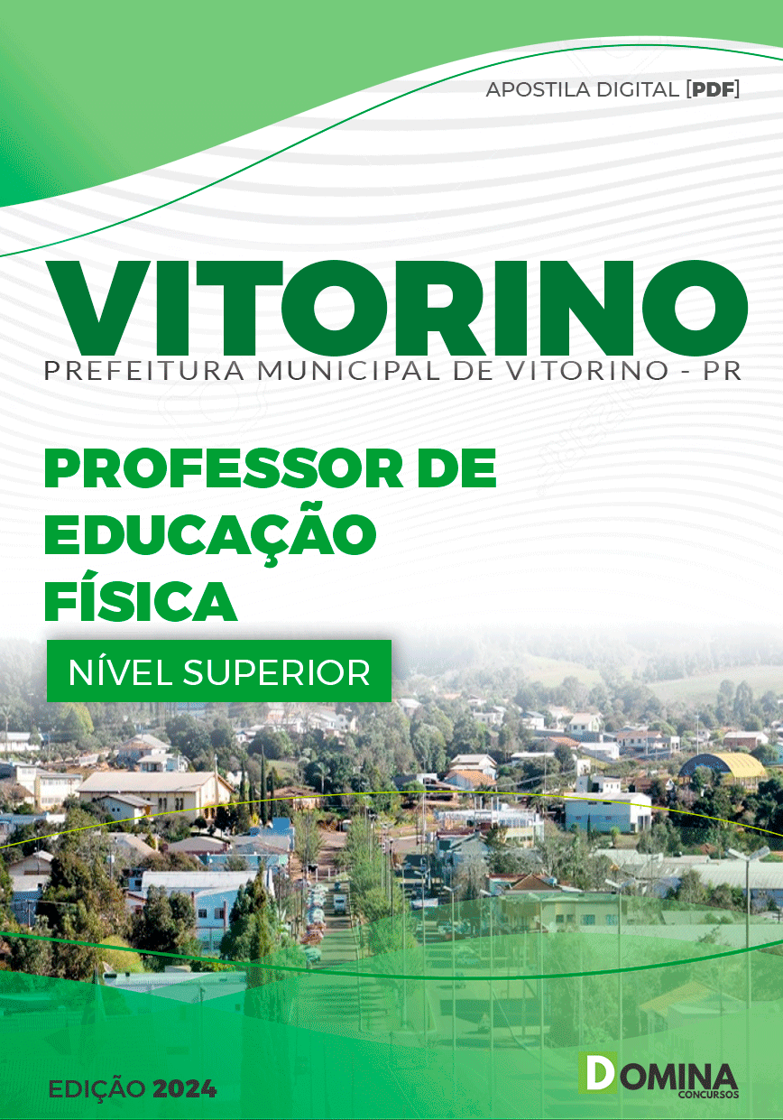 Apostila Pref Vitorino PR 2024 Professor de Educação Física