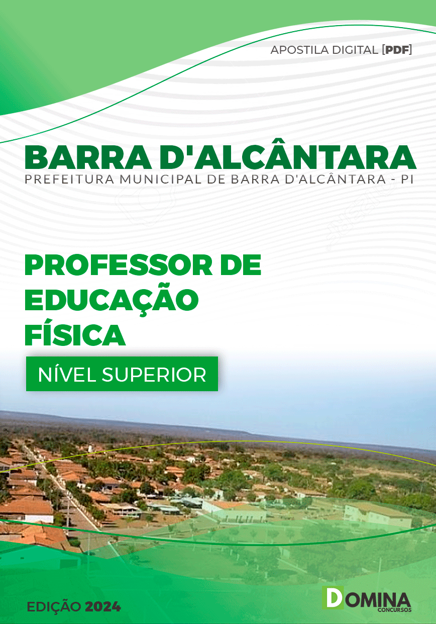 Pref Barra D'Alcântara PI 2024 Professor de Educação Física