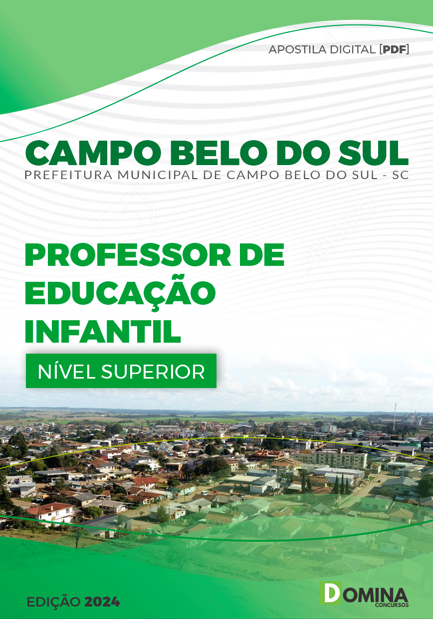 Pref Campo Belo do Sul SC 2024 Professor de Educação Infantil