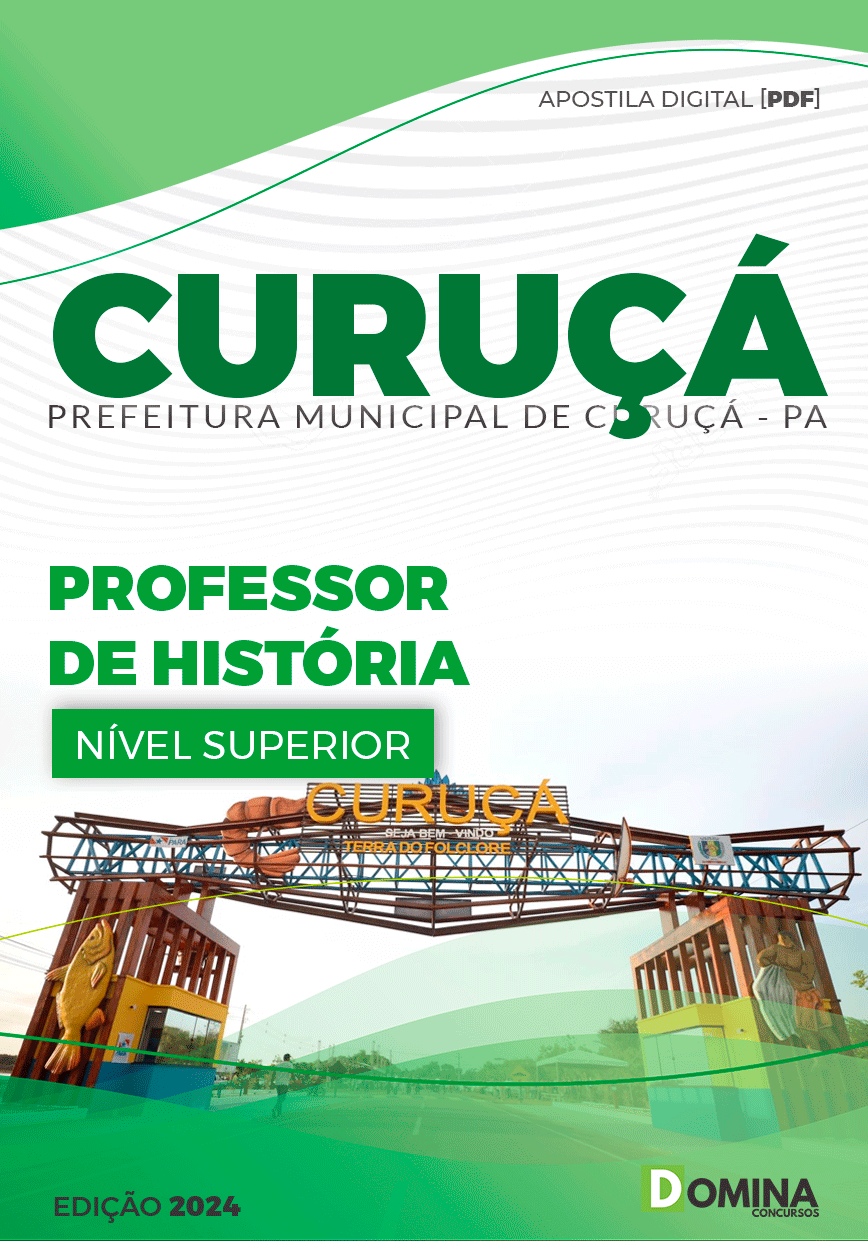 Apostila Pref Curuçá PA 2024 Professor de História