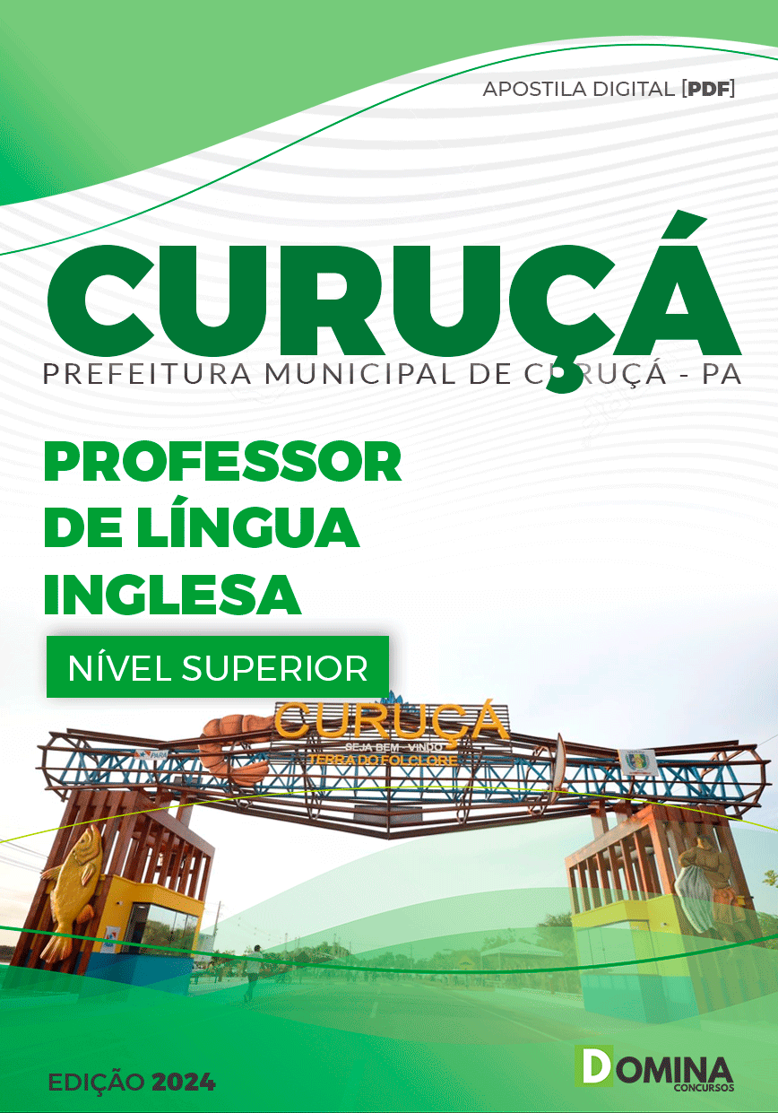 Apostila Pref Curuçá PA 2024 Professor de Língua Inglesa