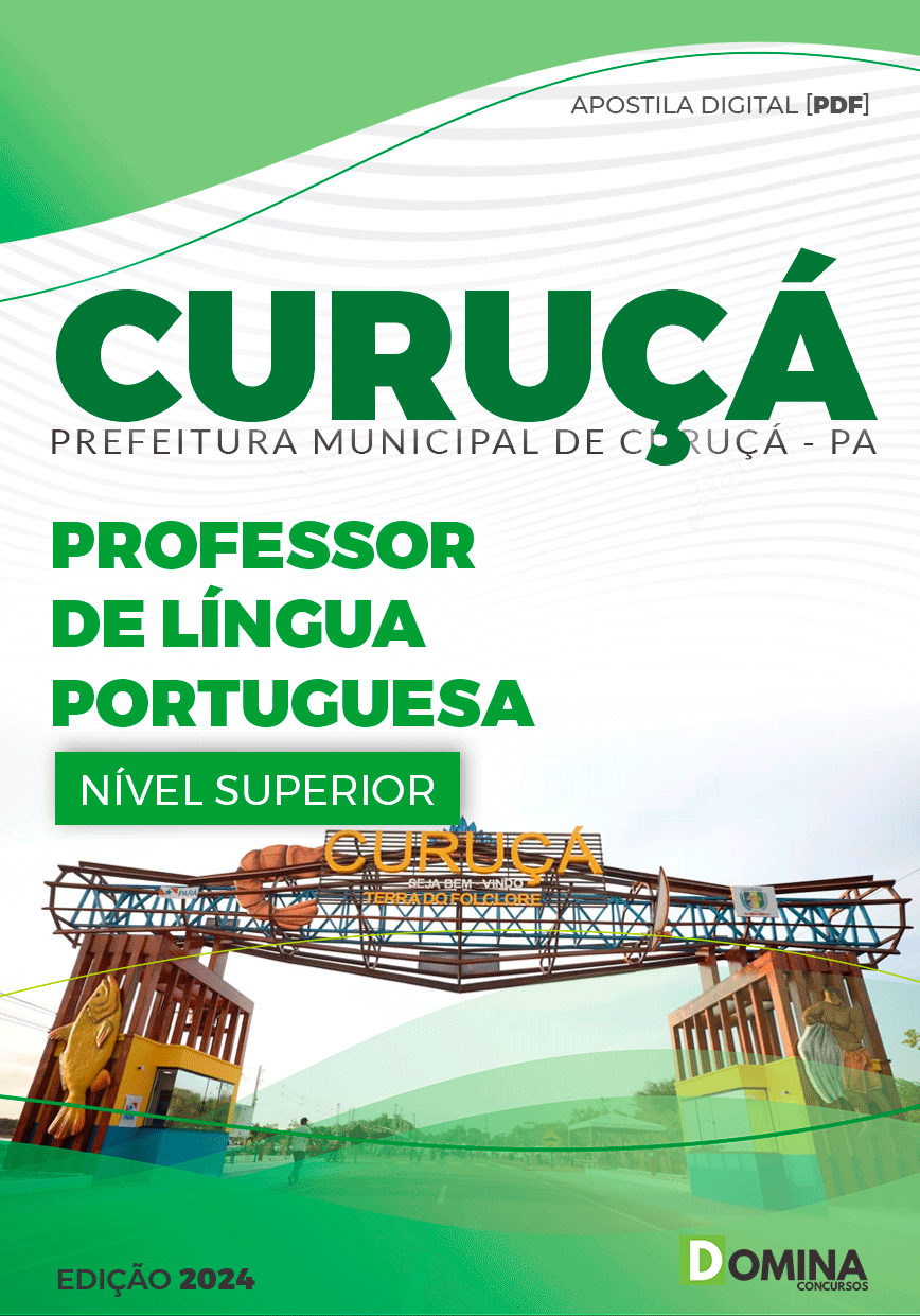 Apostila Pref Curuçá PA 2024 Professor de Língua Portuguesa