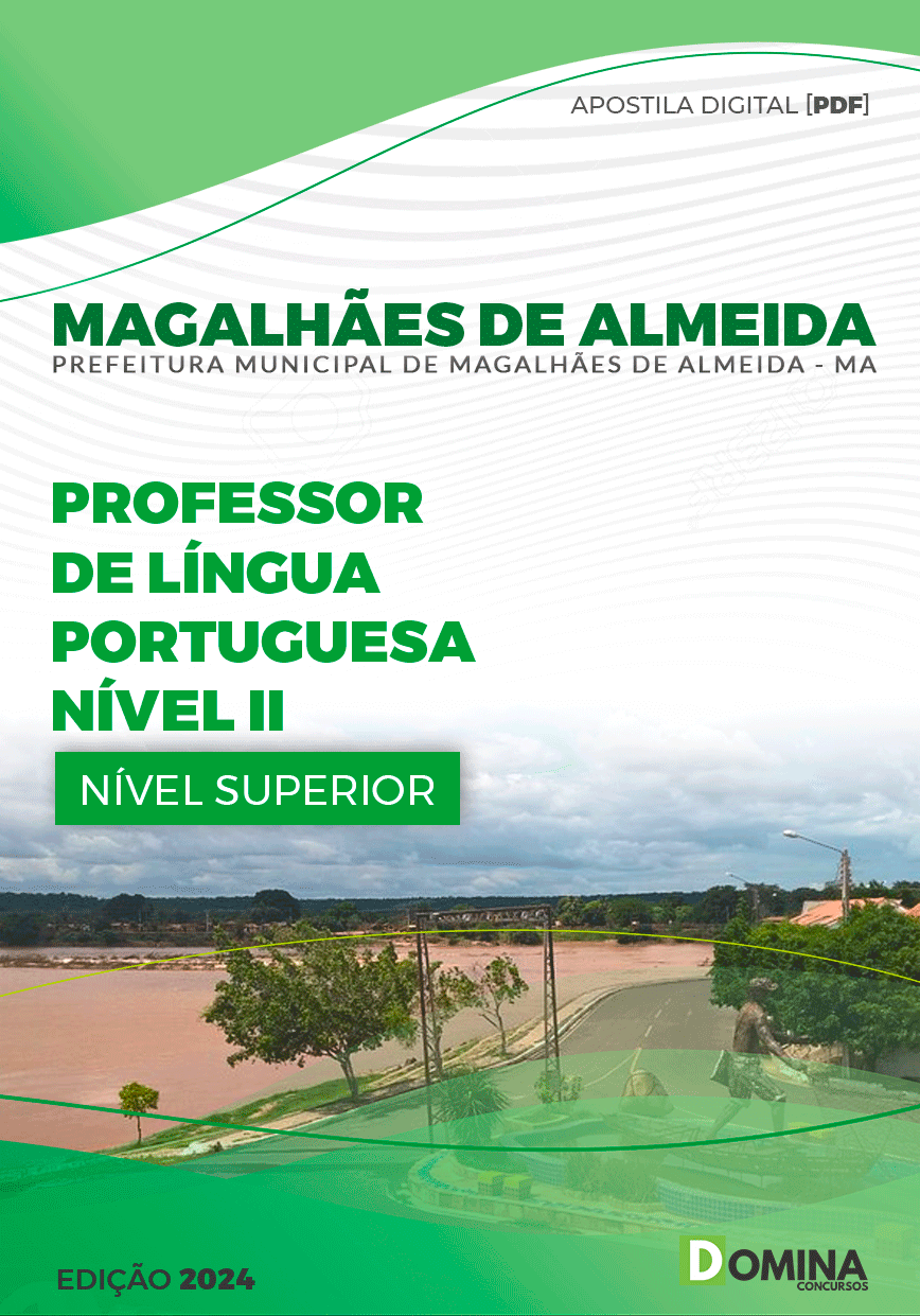 Apostila Pref Magalhães de Almeida MA 2024 Professor Língua Portuguesa