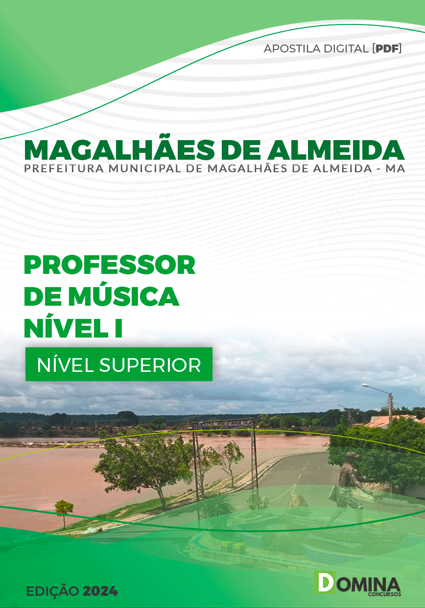 Apostila Pref Magalhães de Almeida MA 2024 Professor I Música