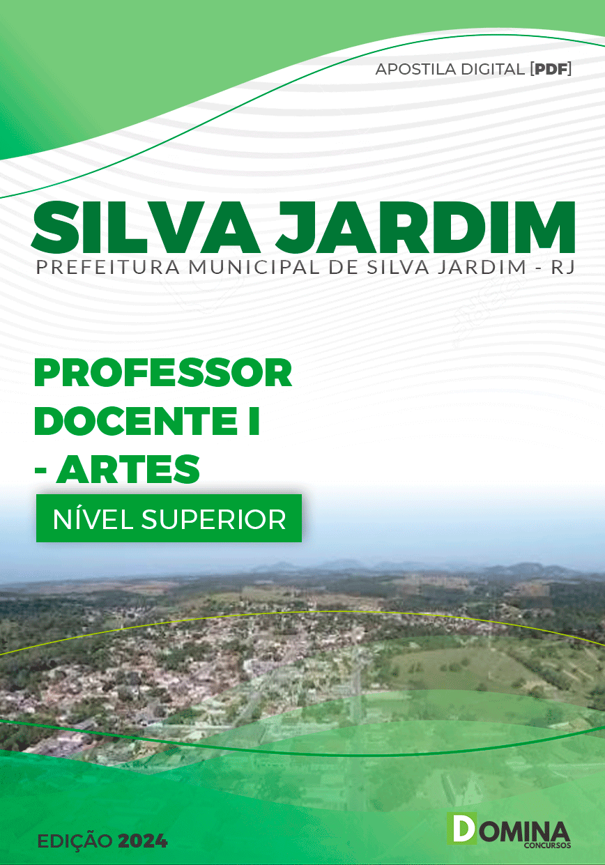 Apostila Pref Silva Jardim RJ 2024 Professor Artes