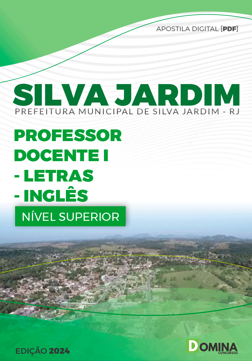 Apostila Pref Silva Jardim RJ 2024 Professor Inglês
