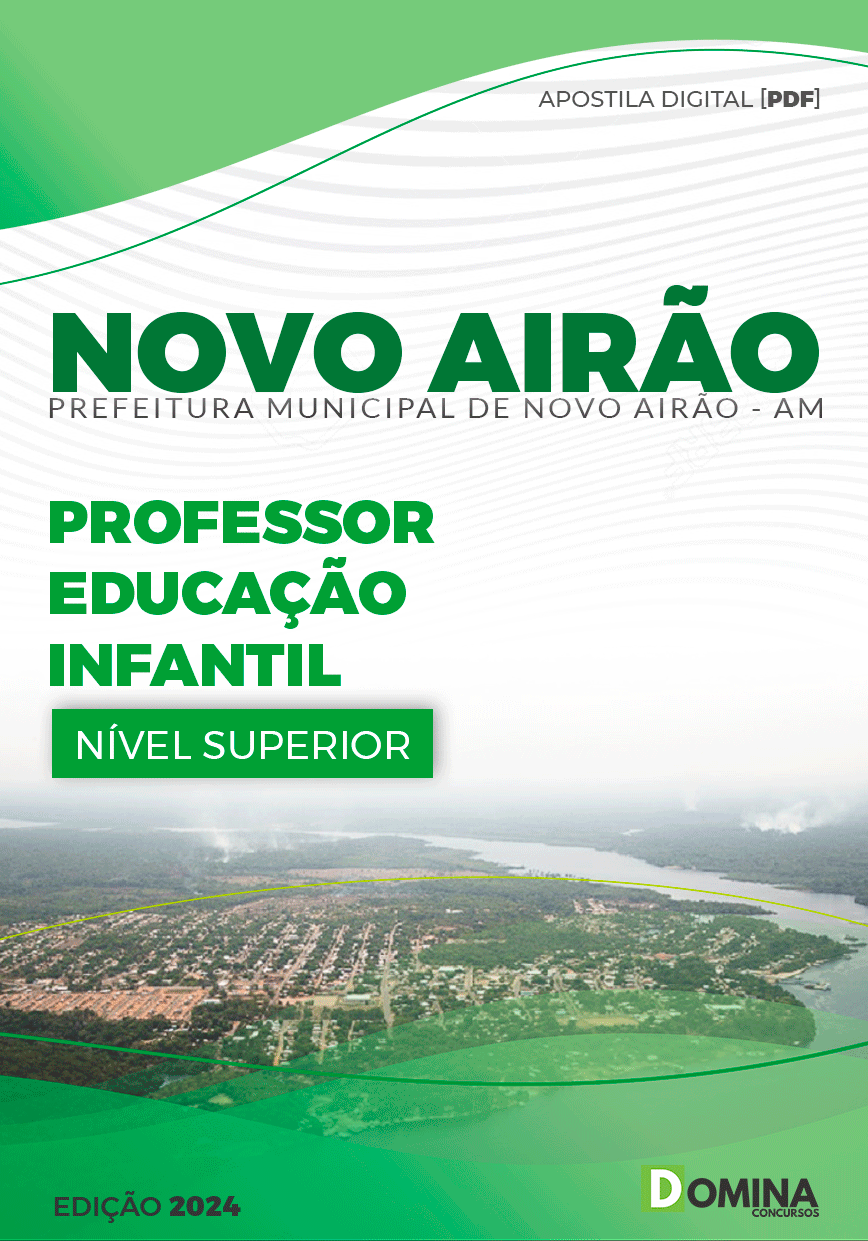 Apostila Pref Novo Airão AM 2024 Professor Educação Infantil