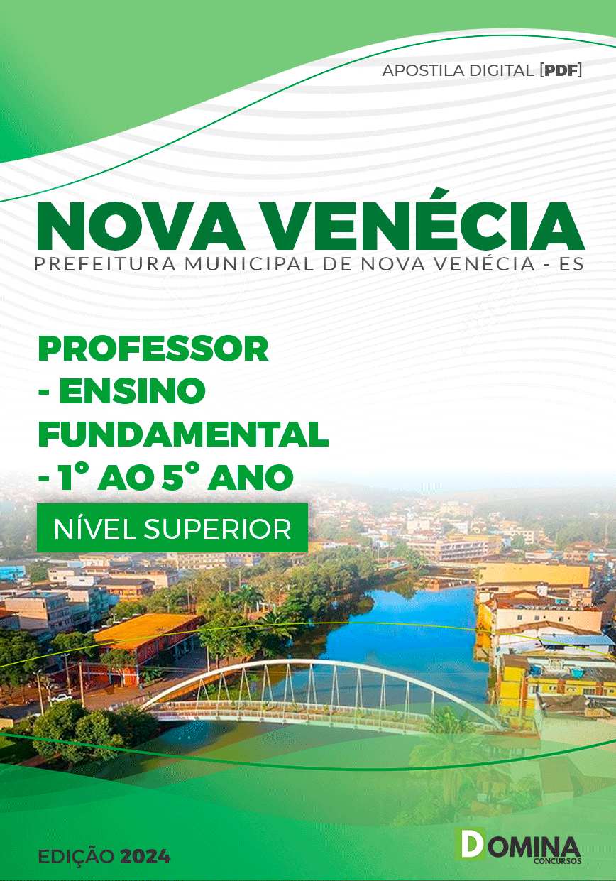 Pref Nova Venécia ES 2024 Professor de Ensino Fundamental