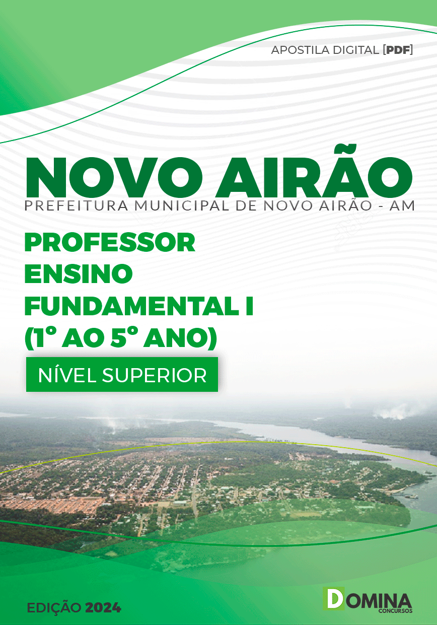 Apostila Pref Novo Airão AM 2024 Professor Fundamental I