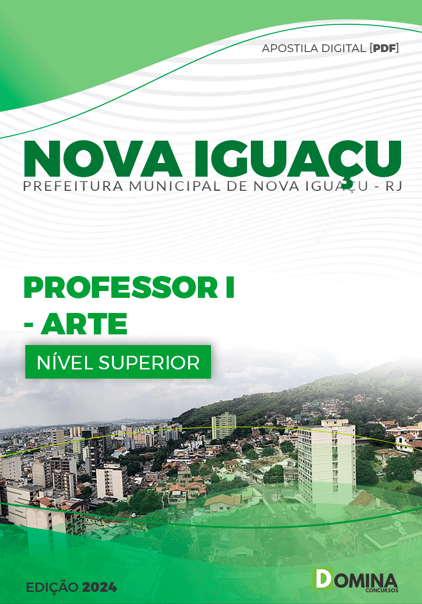 Apostila Pref Nova Iguaçu RJ 2024 Professor I Arte