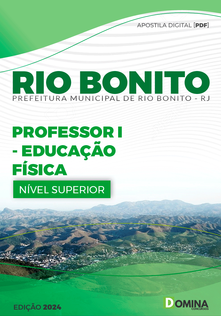 Apostila Pref Rio Bonito RJ 2024 Professor I Educação Física