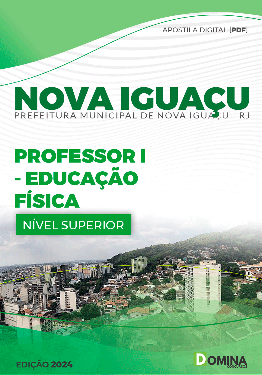Apostila Pref Nova Iguaçu RJ 2024 Professor I Educação Física