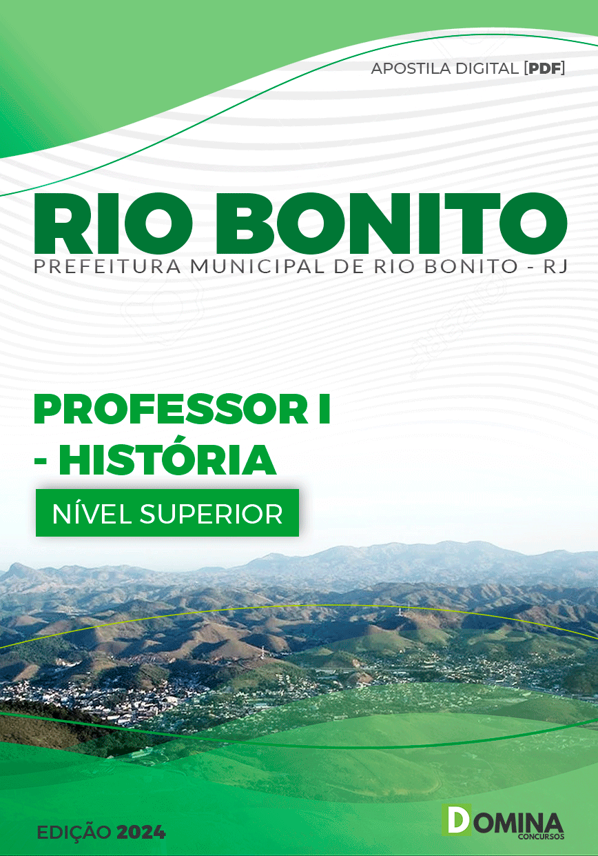 Apostila Pref Rio Bonito RJ 2024 Professor I História
