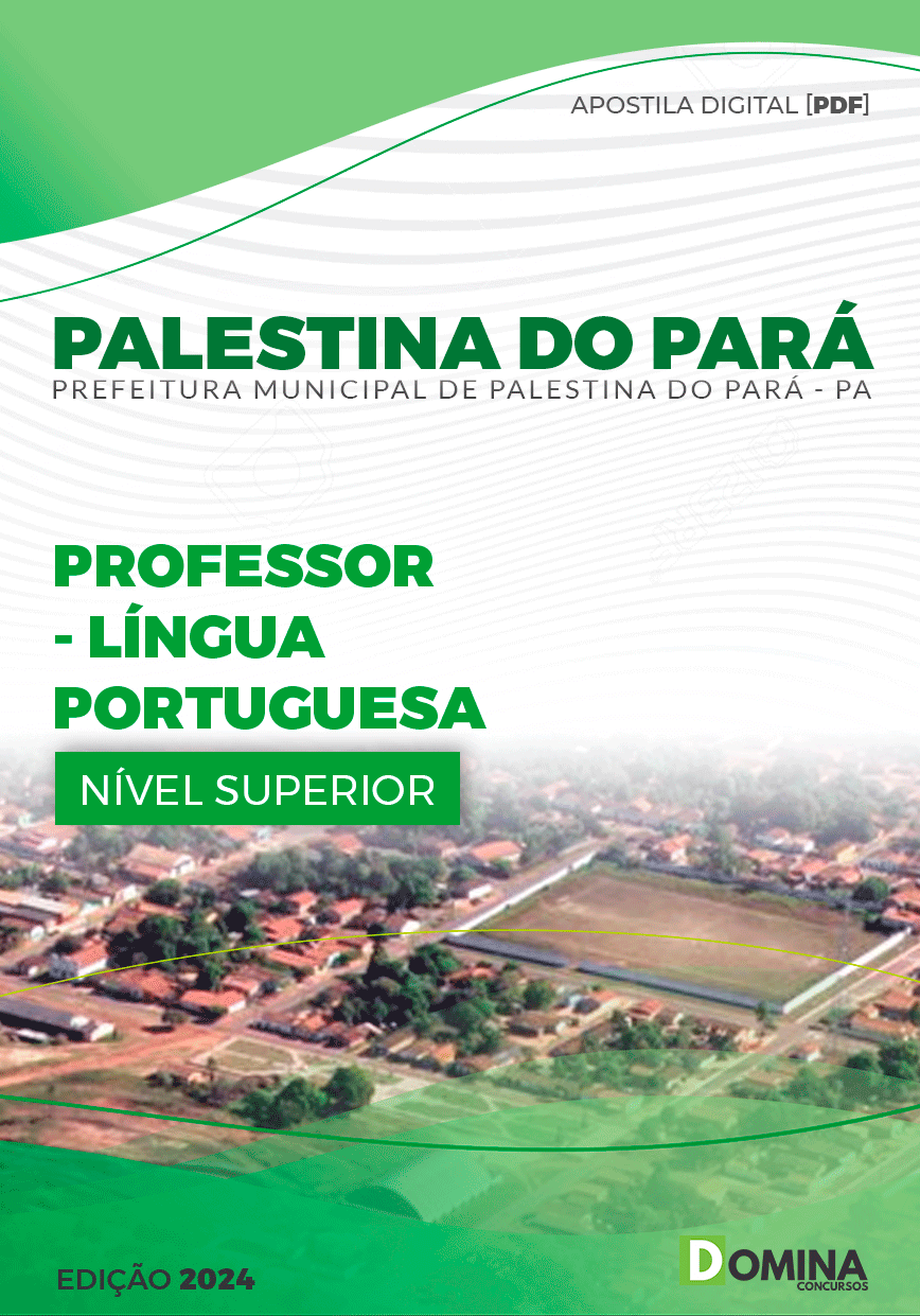 Apostila Pref Palestina PA 224 Professor Língua Portuguesa