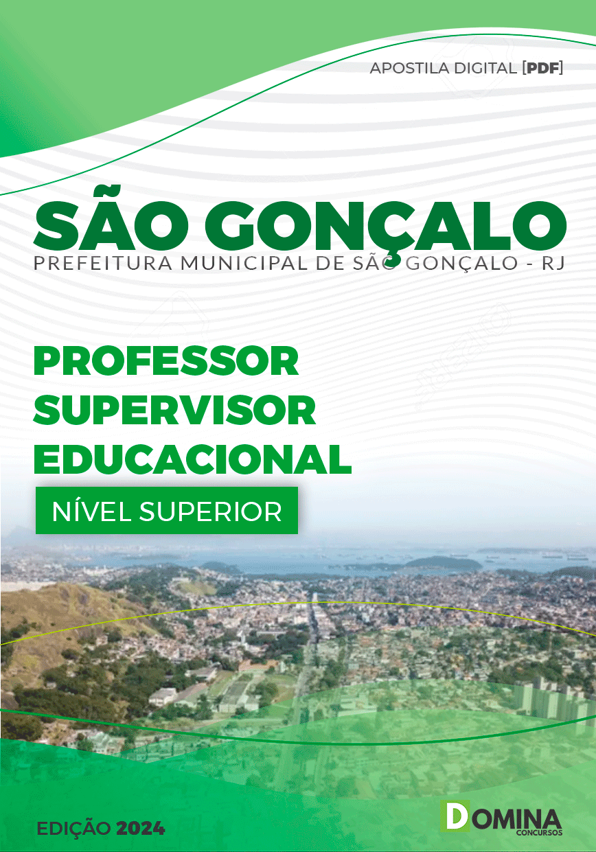 Pref São Gonçalo RJ 2024 Professor Supervisor Educacional