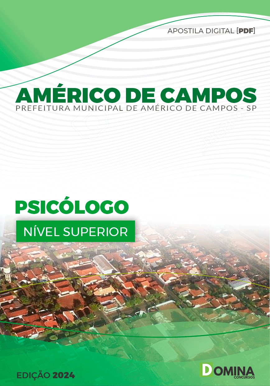 Pref Américo de Campos SP 2024 Psicólogo