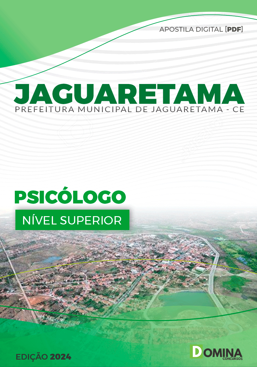 Apostila Pref Jaguaretama CE 2024 Psicólogo