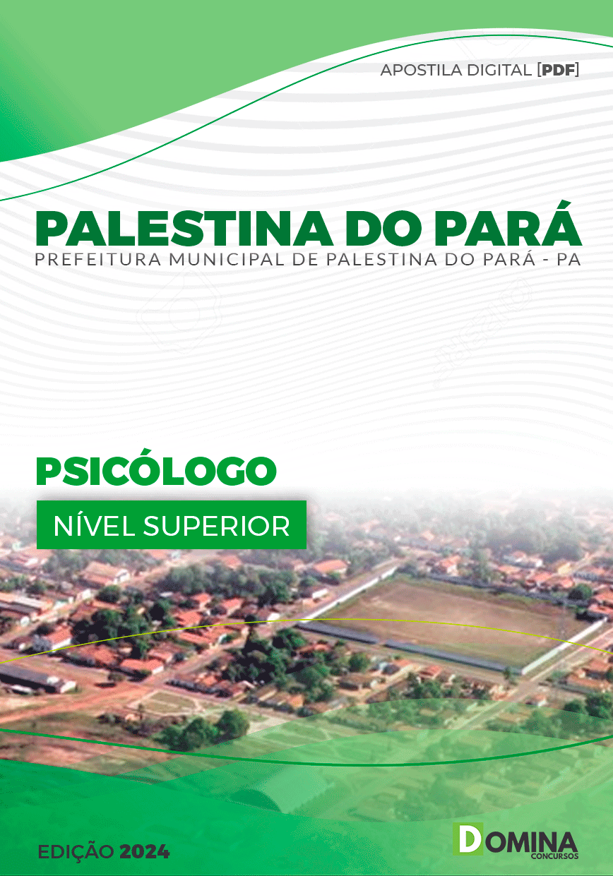 Apostila Pref Palestina PA 224 Psicólogo