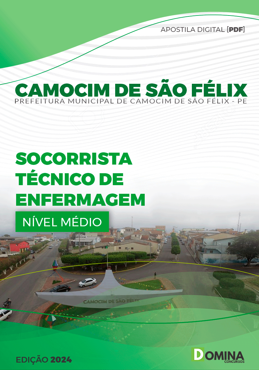 Pref Camocim São Félix PE 2024 Socorrista Técnico Enfermagem