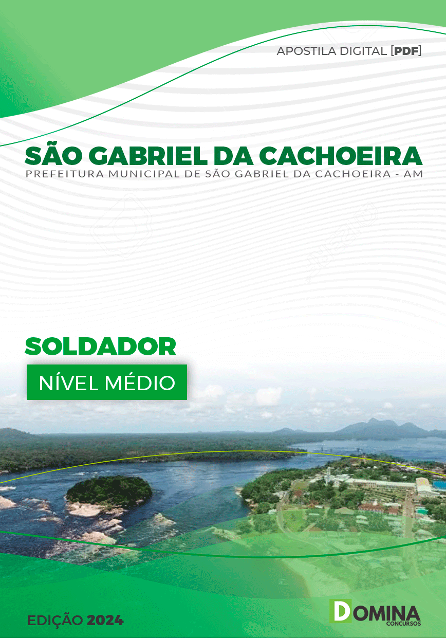 Apostila Pref São Gabriel Cachoeira AM 2024 Soldador