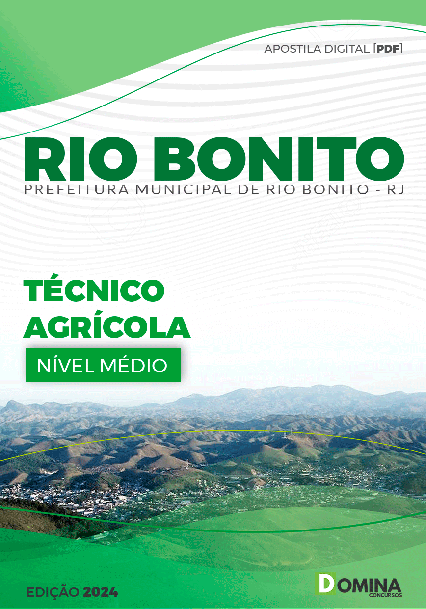 Apostila Pref Rio Bonito RJ 2024 Técnico Agrícola