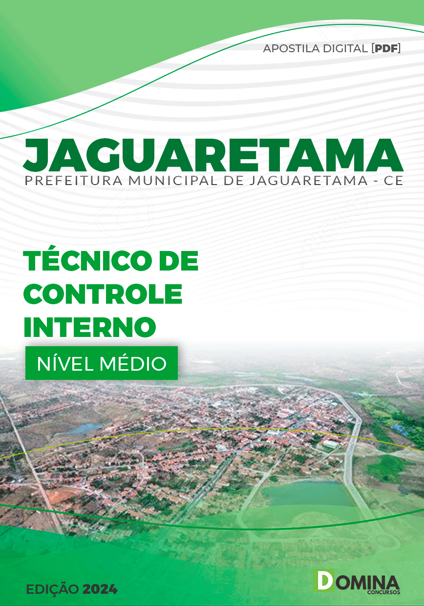 Apostila Pref Jaguaretama CE 2024 Técnico Controle Interno