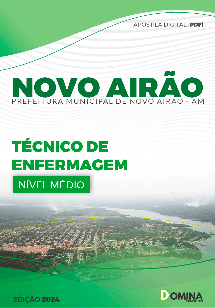 Apostila Pref Novo Airão AM 2024 Técnico Enfermagem