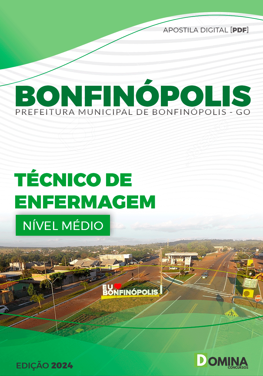 Apostila Pref Bonfinópolis GO 2024 Técnico Enfermagem