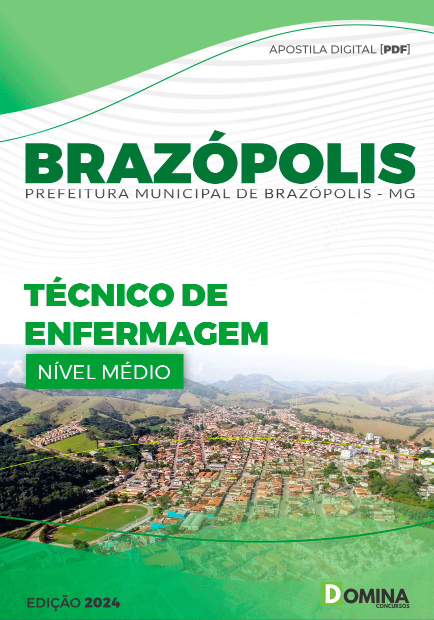 Apostila Pref Brazópolis MG 2024 Técnico Enfermagem