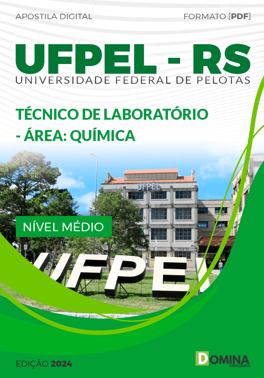Apostila UFPel RS 2024 Técnico de Laboratório Química