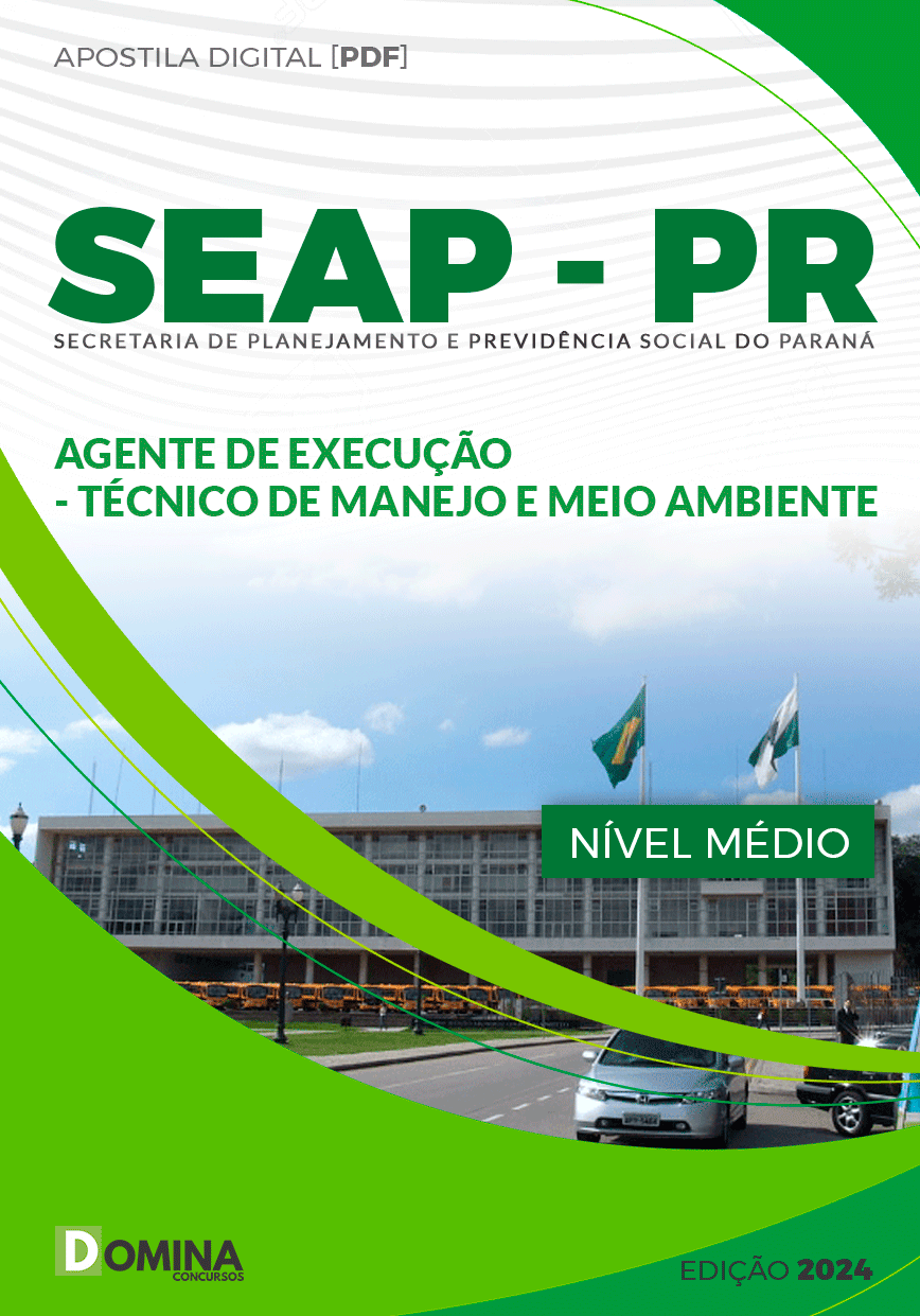 Apostila Concurso SEAP PR 2024 Técnico Manejo Meio Ambiente
