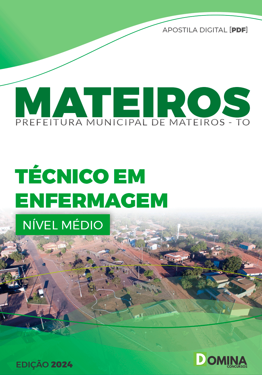 Apostila Pref Mateiros TO 2024 Técnico Enfermagem